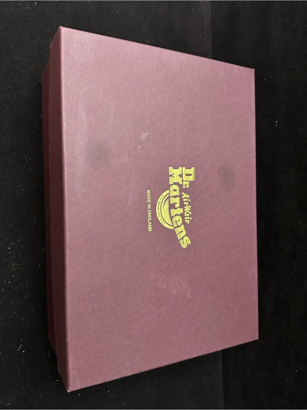 Dr. Martens 1460 Panel MIE Ventile Black Leather Boots - New With Box US M7 / W8